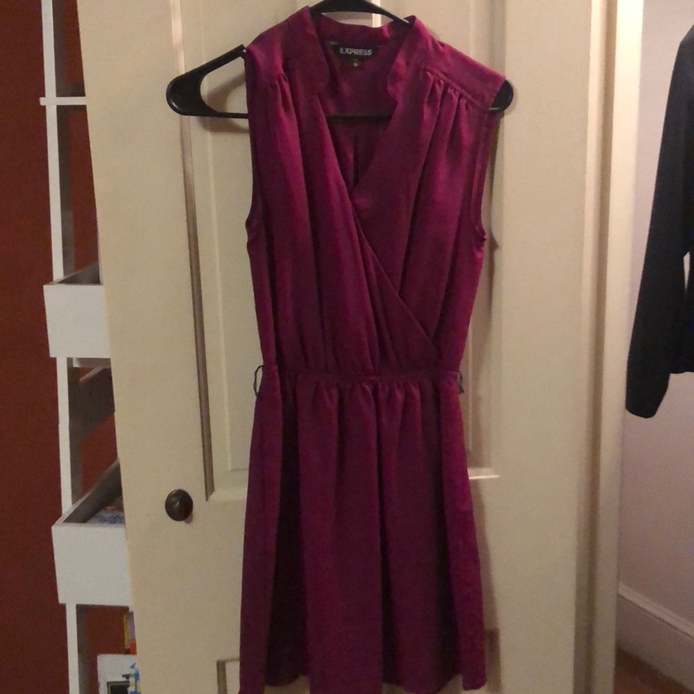 Purple dress